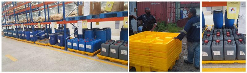 HDPE Spill control pallets (3)