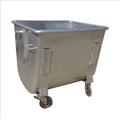 Thùng rác inox 660L