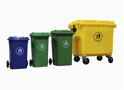 Thùng chất thải y tế 1100L HDPE