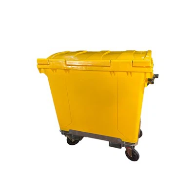 Thùng bánh xe 660 lít có đế xe nâng